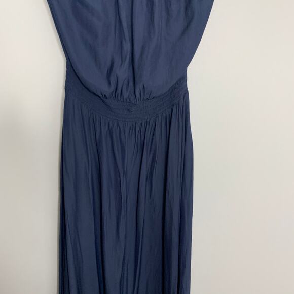 Ramy Brook Bamboo Tube Dress Knee Length Womens XS Blue - Picture 8 of 16